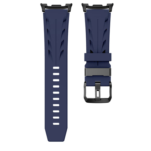 Bracelet silicone race Samsung Galaxy Watch 9 - 44mm (bleu foncé)