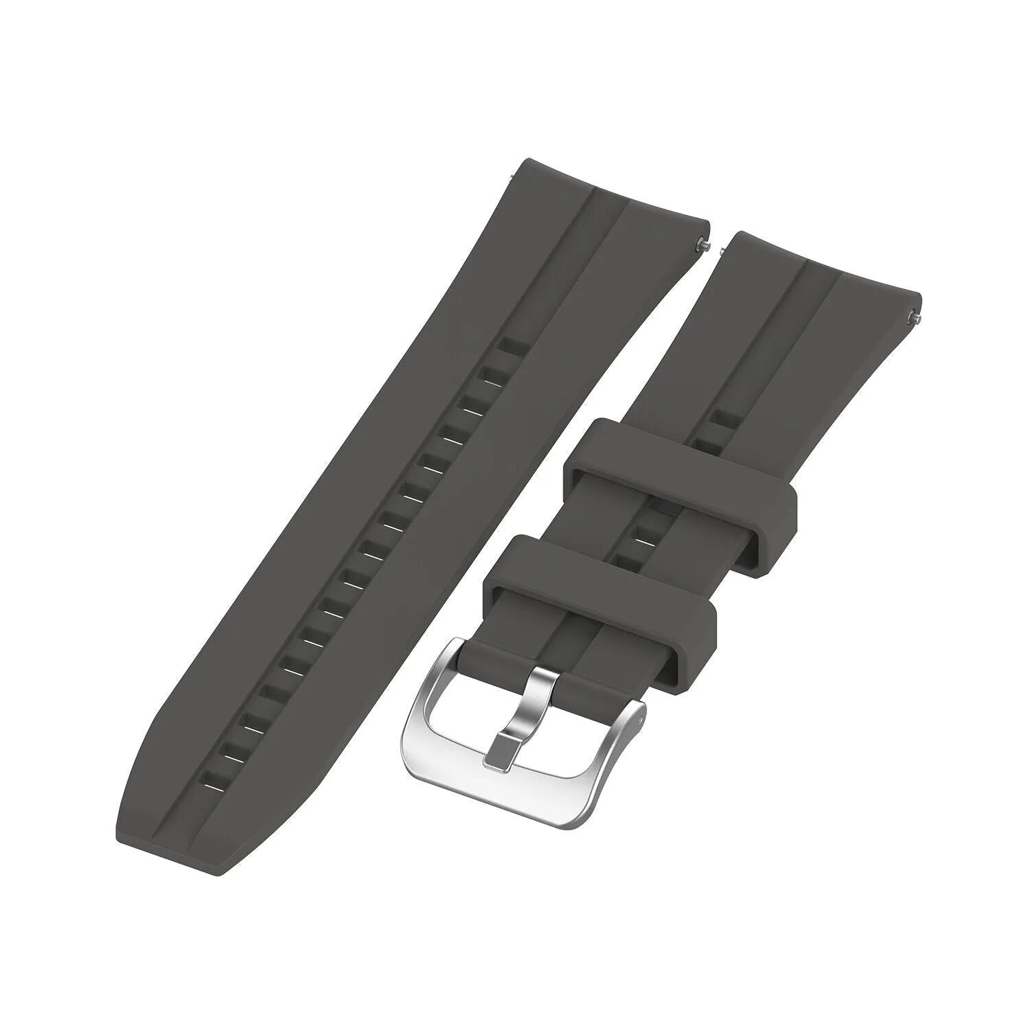 Bracelet silicone 'Extreme' Amazfit Bip 3 (Pro) (gris foncé)
