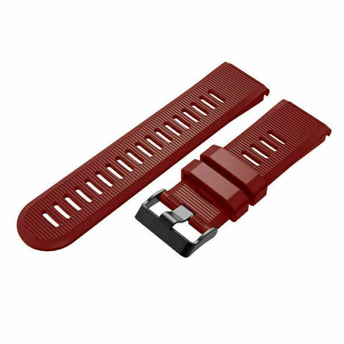 Bracelet silicone Garmin Tactix 7 (rouge)