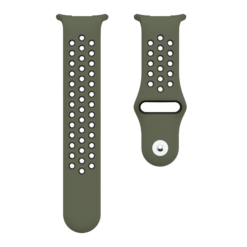 Bracelet sport Samsung Galaxy Watch Ultra 2 (vert militaire/multicolore)