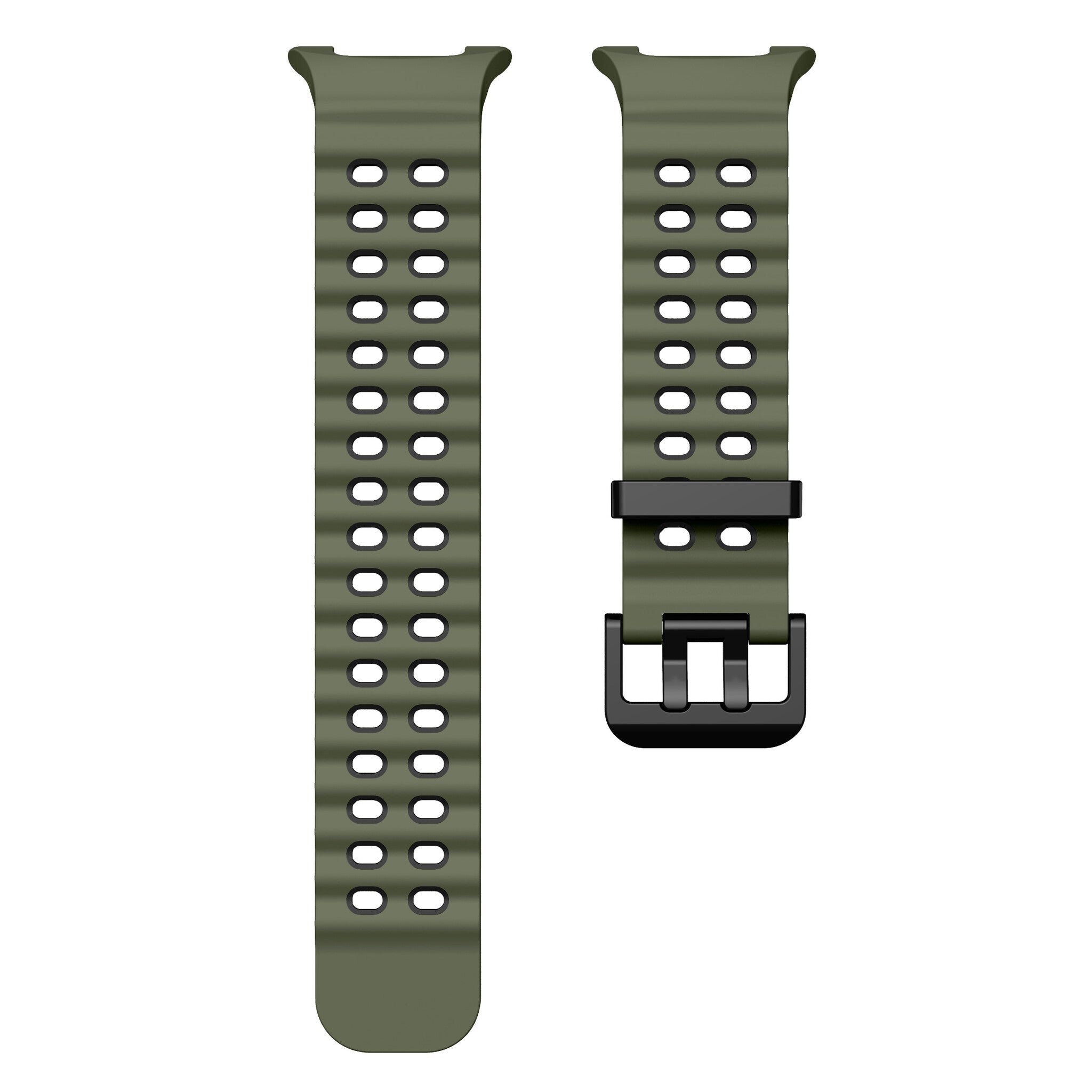Samsung Galaxy Watch 8 - 40mm Ocean Strap (Green/Black)