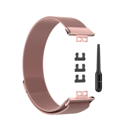 Bracelet Milanais Huawei Watch Fit SE (rose)