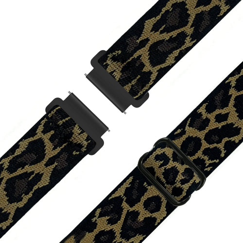 Bandz Bracelet nylon élastique Levowatch Edgy (léopard)