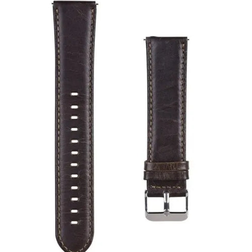 Bracelet cuir Coros Pace 3 (marron foncé)