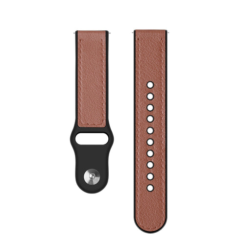 Withings Steel HR - 40mm Leather Hybrid Strap (Light Brown)