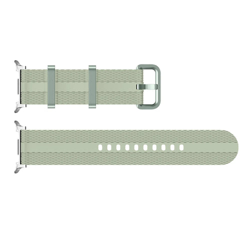 Bracelet active silicone Samsung Galaxy Watch 9 - 44mm (vert clair)