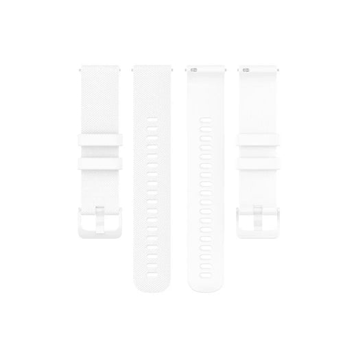 Bracelet silicone 'Premium' Suunto 9 Peak (blanc)