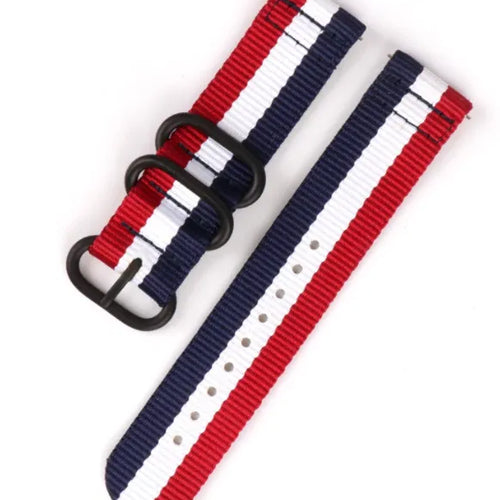 Bracelet nylon à boucle Suunto Nautic S (tricolore)