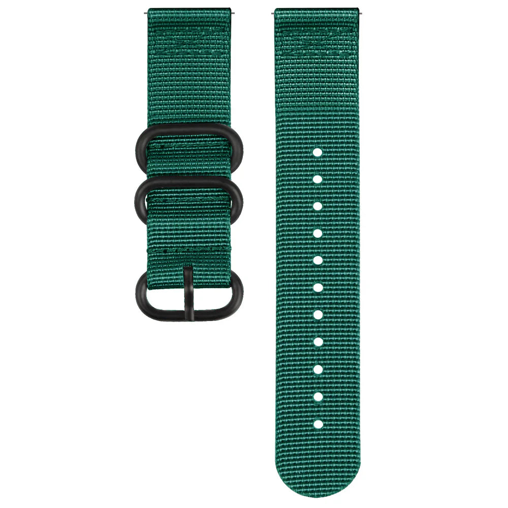 Bracelet nylon avec boucle Amazfit Active (vert foncé)