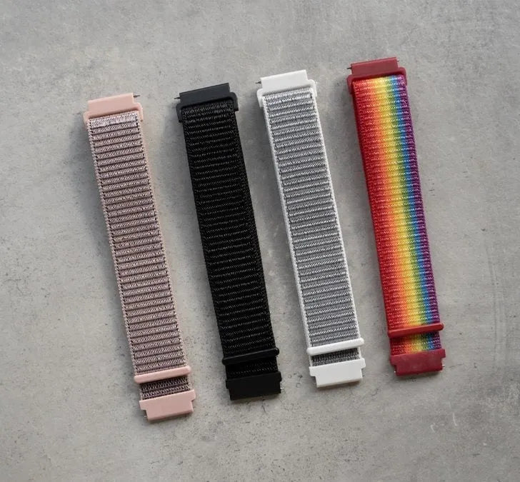 Bracelet nylon Suunto 9 Peak Pro (arc-en-ciel)