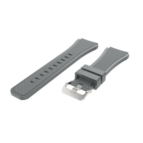 Bracelet twill silicone Motorola Moto Watch - 47mm (gris)