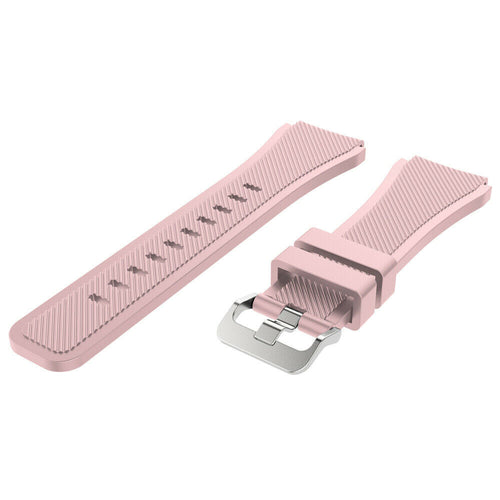Bracelet silicone sergé Redmi Watch 5 Lite (rose)