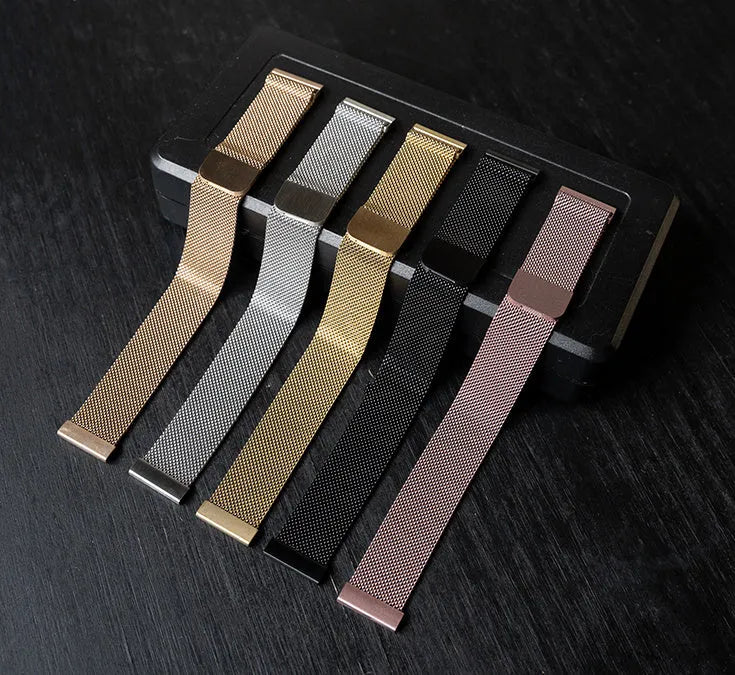 Bracelet milanais Coros Apex 2 (or)