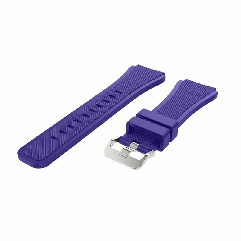 Bracelet silicone sergé Amazfit Bip U (Pro) (violet)