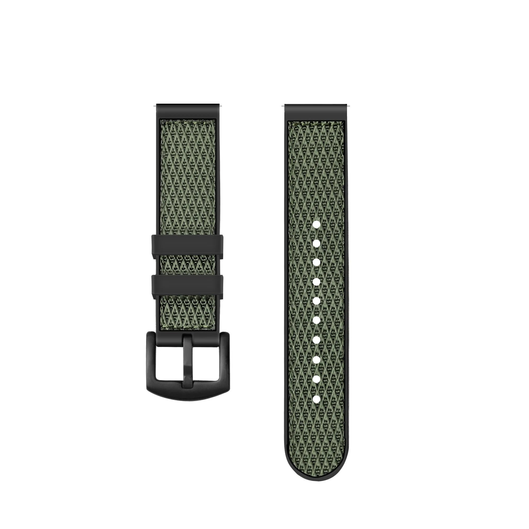 Coros Pace 2 Nylon Hybrid Strap (Green)
