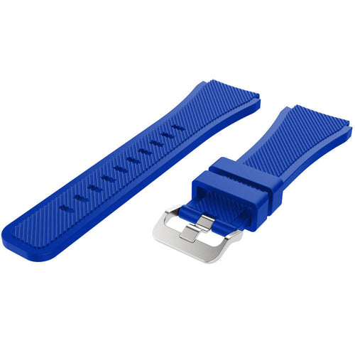 Withings Steel HR Sport Twill Silicone Strap (Blue)