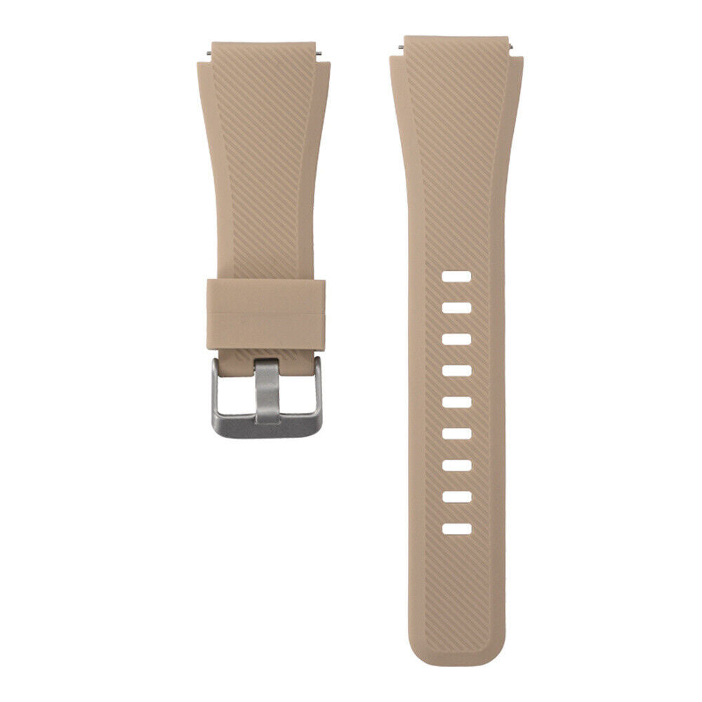 Bracelet silicone sergé Amazfit Bip 5 (beige)