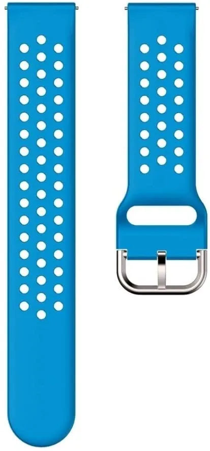 Bracelet silicone 'Air' Amazfit Bip 3 (Pro) (bleu clair)