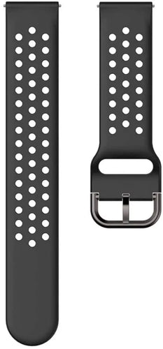 Fossil Gen 4 Explorist (HR) Breathable Silicone Strap (Black)