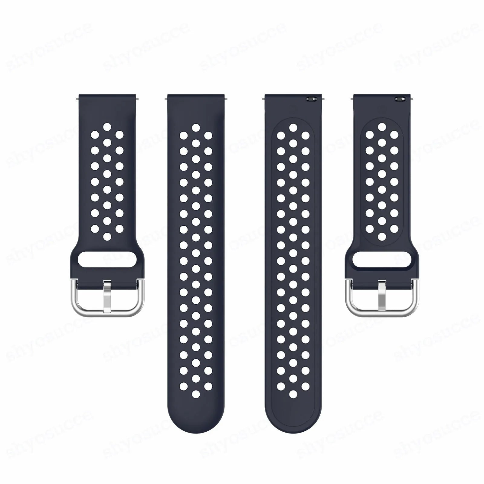Coros Pace 2 Silicone Air Strap (Dark Blue)