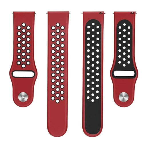 Bracelet sport Oppo Watch X2 Mini (rouge/noir)