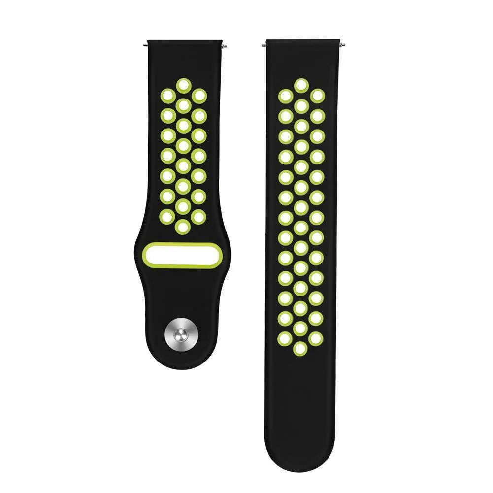 Coros Pace 4 Sport Strap (Black/Yellow)