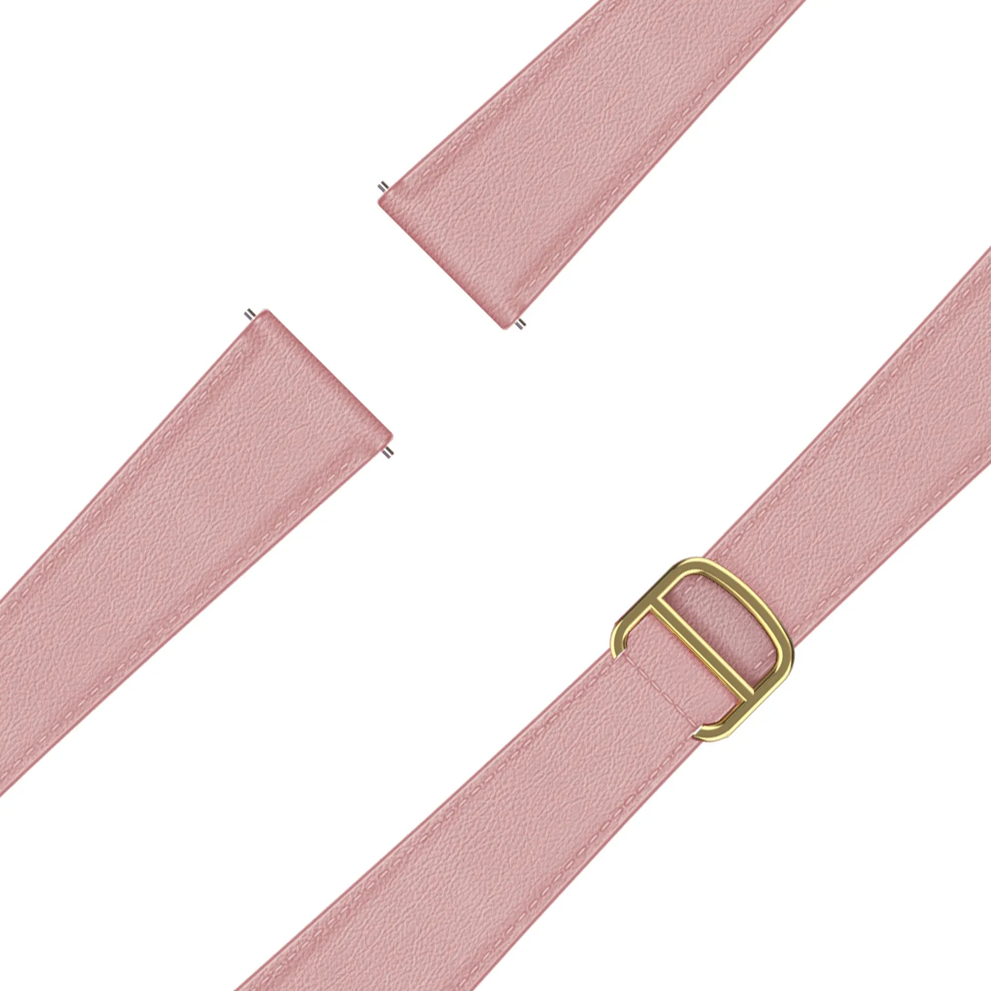Bandz Polar Ignite 2 Leather Strap 'D-Type' (Pink)
