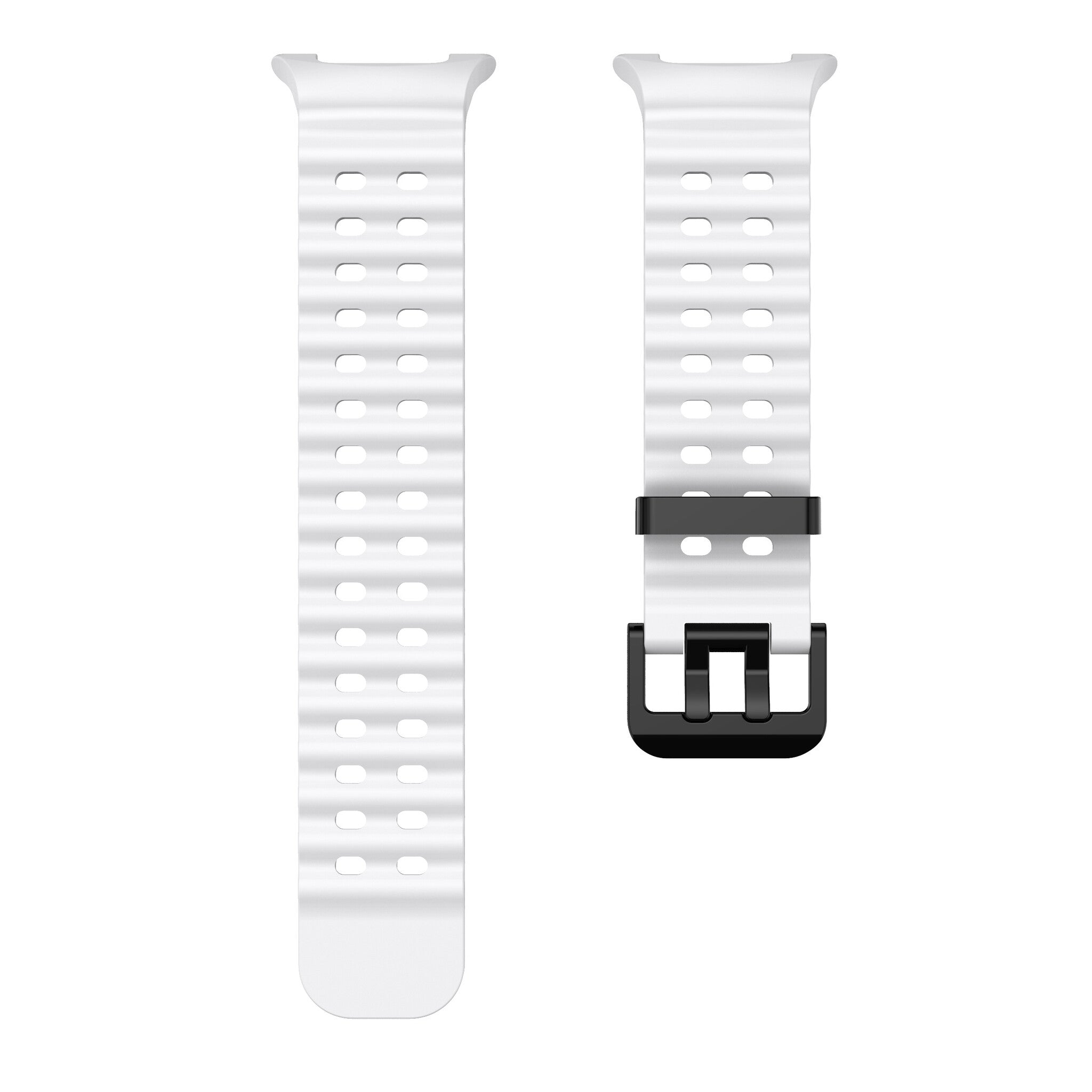 Samsung Galaxy Watch 8 - 40mm Ocean Strap (White)