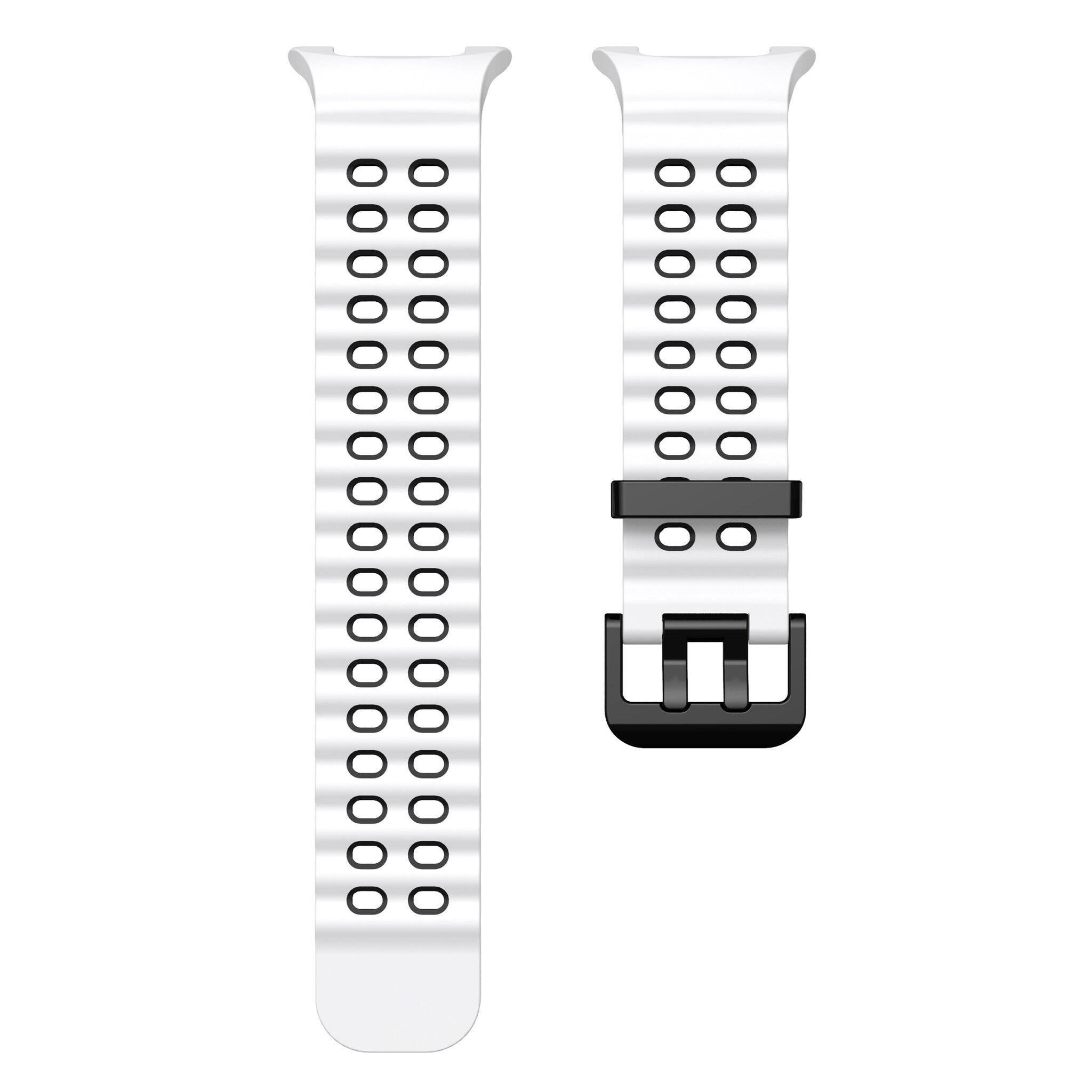Samsung Galaxy Watch 8 - 40mm Ocean Strap (White/Black)