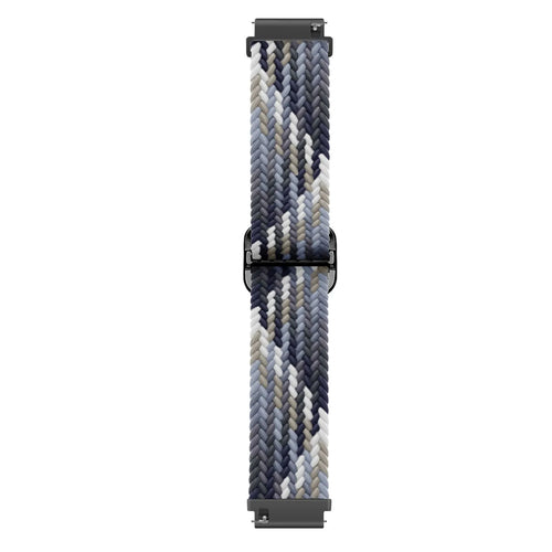 Bracelet tressé ajustable Suunto Nautic S (noir mandala)