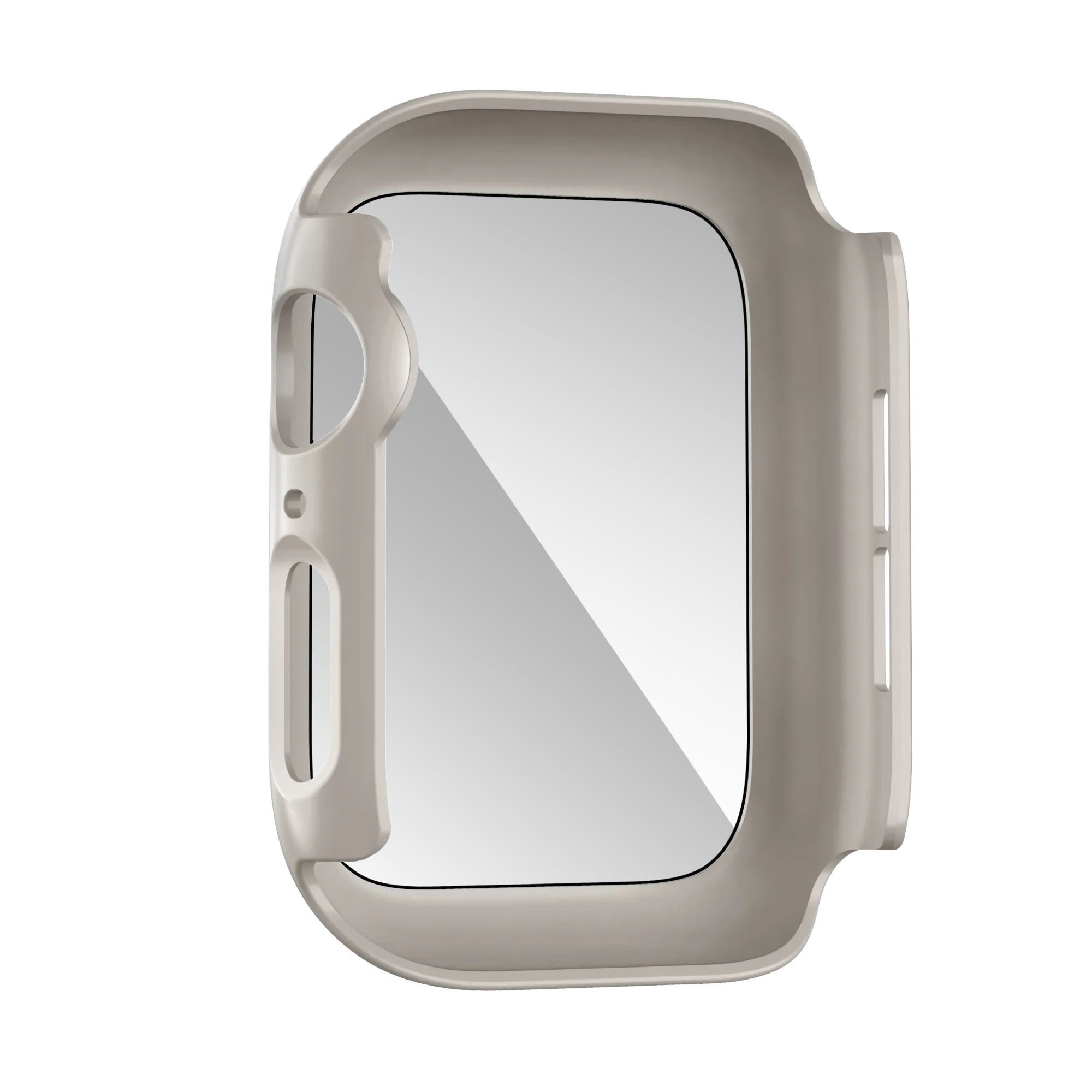 Bandz Coque PC avec verre Apple Watch 10 & 11 - 46mm (titane)