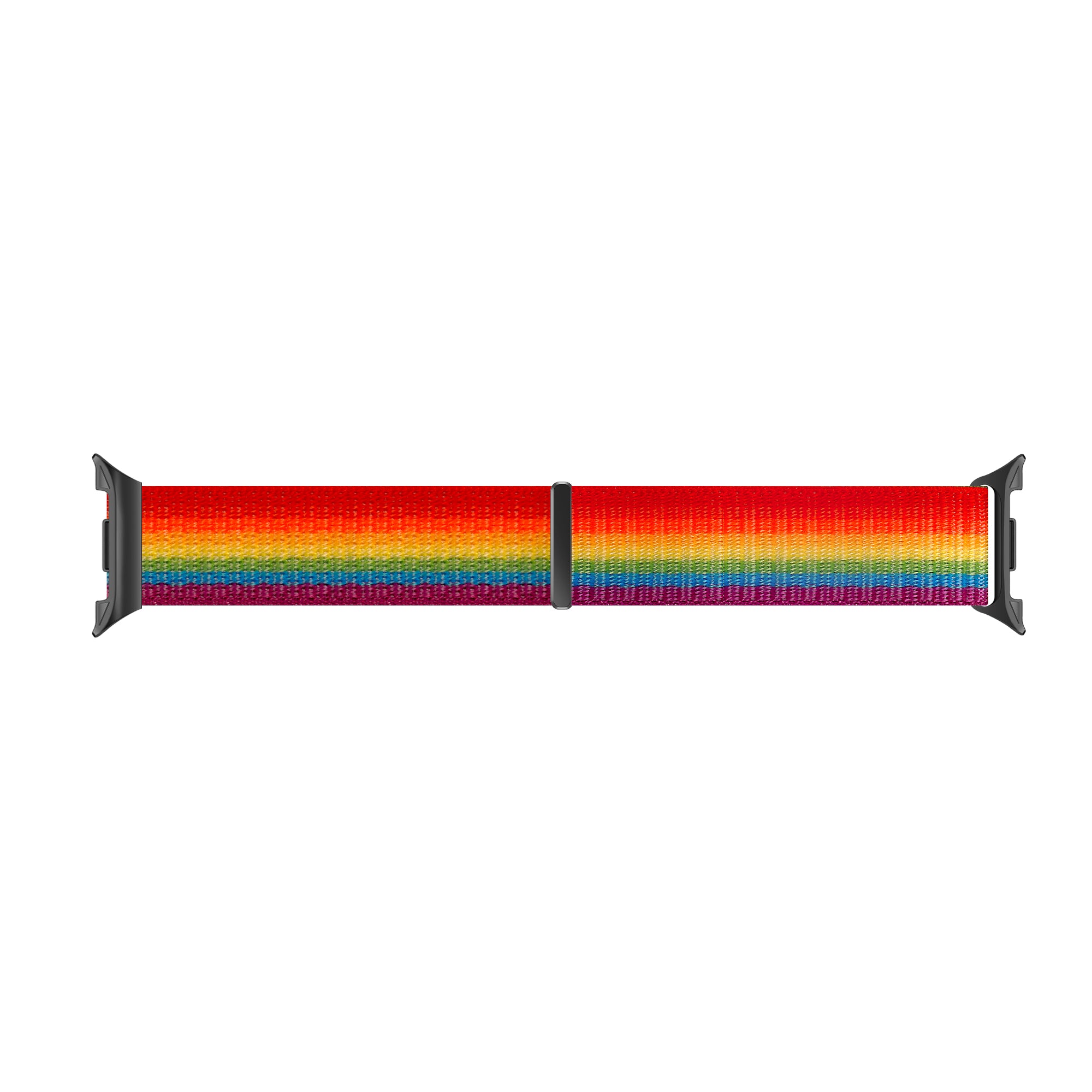 Bracelet nylon Samsung Galaxy Watch 8 Classic (arc-en-ciel)
