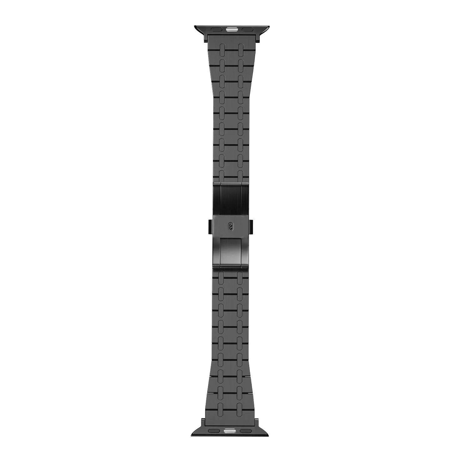 BALR. Bracelet en acier inoxydable pour Apple Watch (noir)