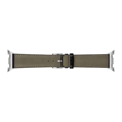 Bracelet cuir cocodrile Samsung Galaxy Watch 8 - 40mm (noir)