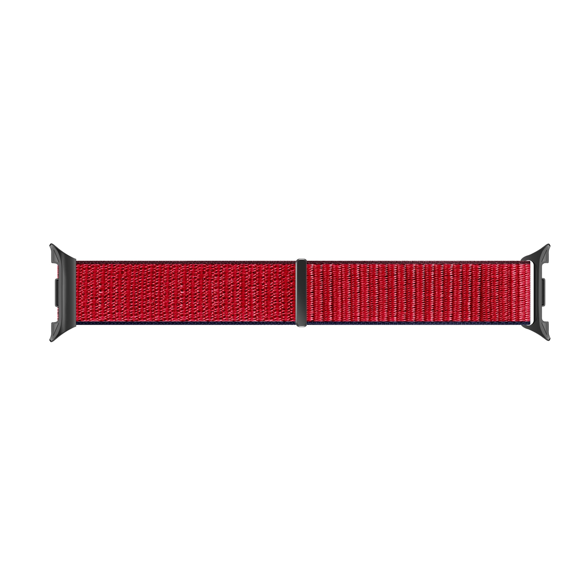 Bracelet nylon Samsung Galaxy Watch 8 Classic (rouge mix)