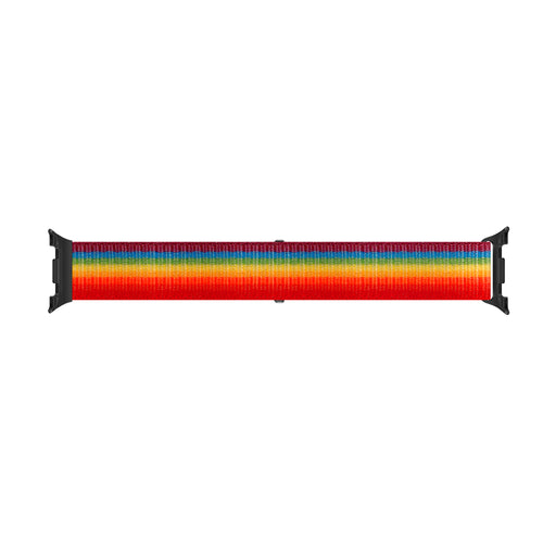 Bracelet nylon Samsung Galaxy Watch 8 Classic (arc-en-ciel)