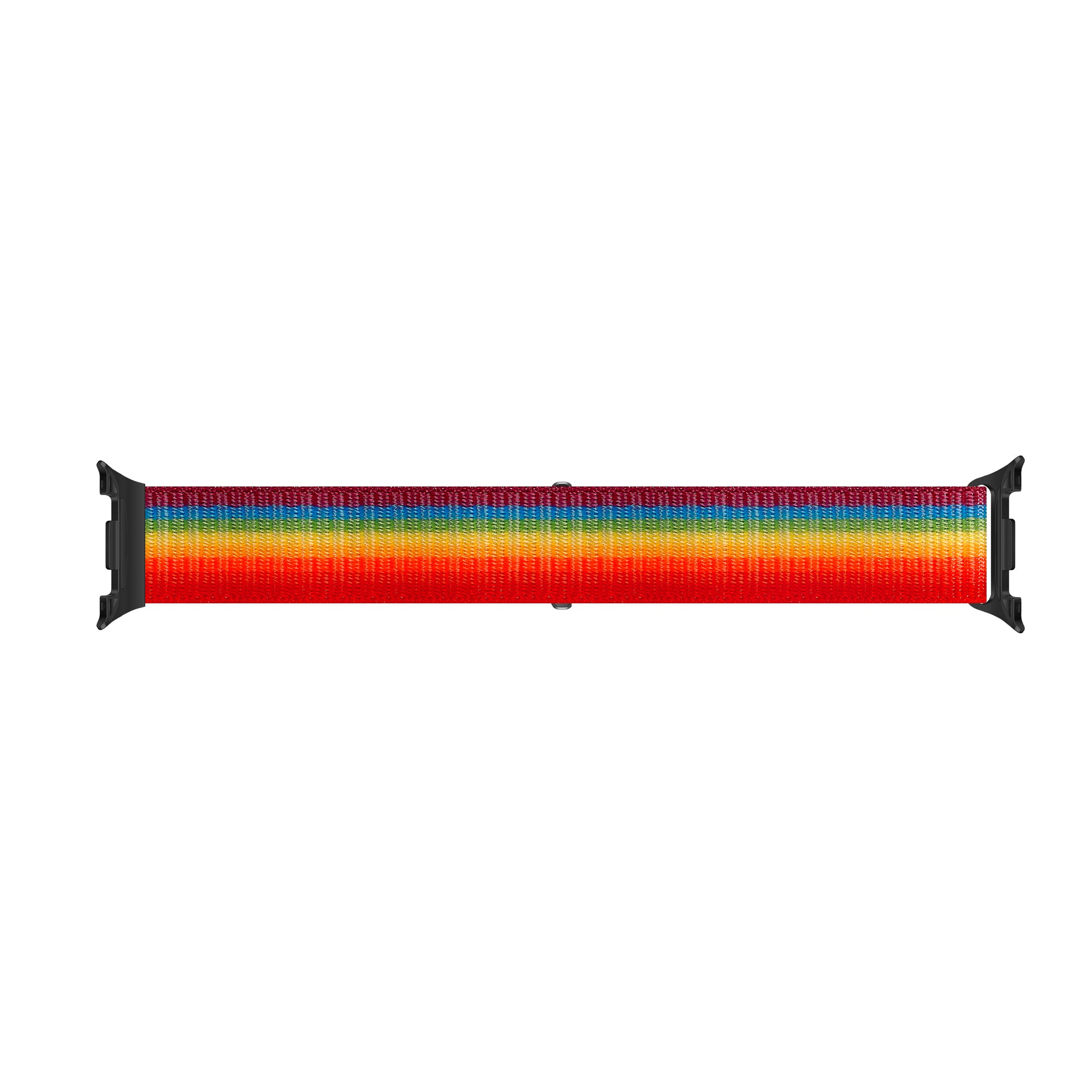 Bracelet nylon Samsung Galaxy Watch 8 Classic (arc-en-ciel)