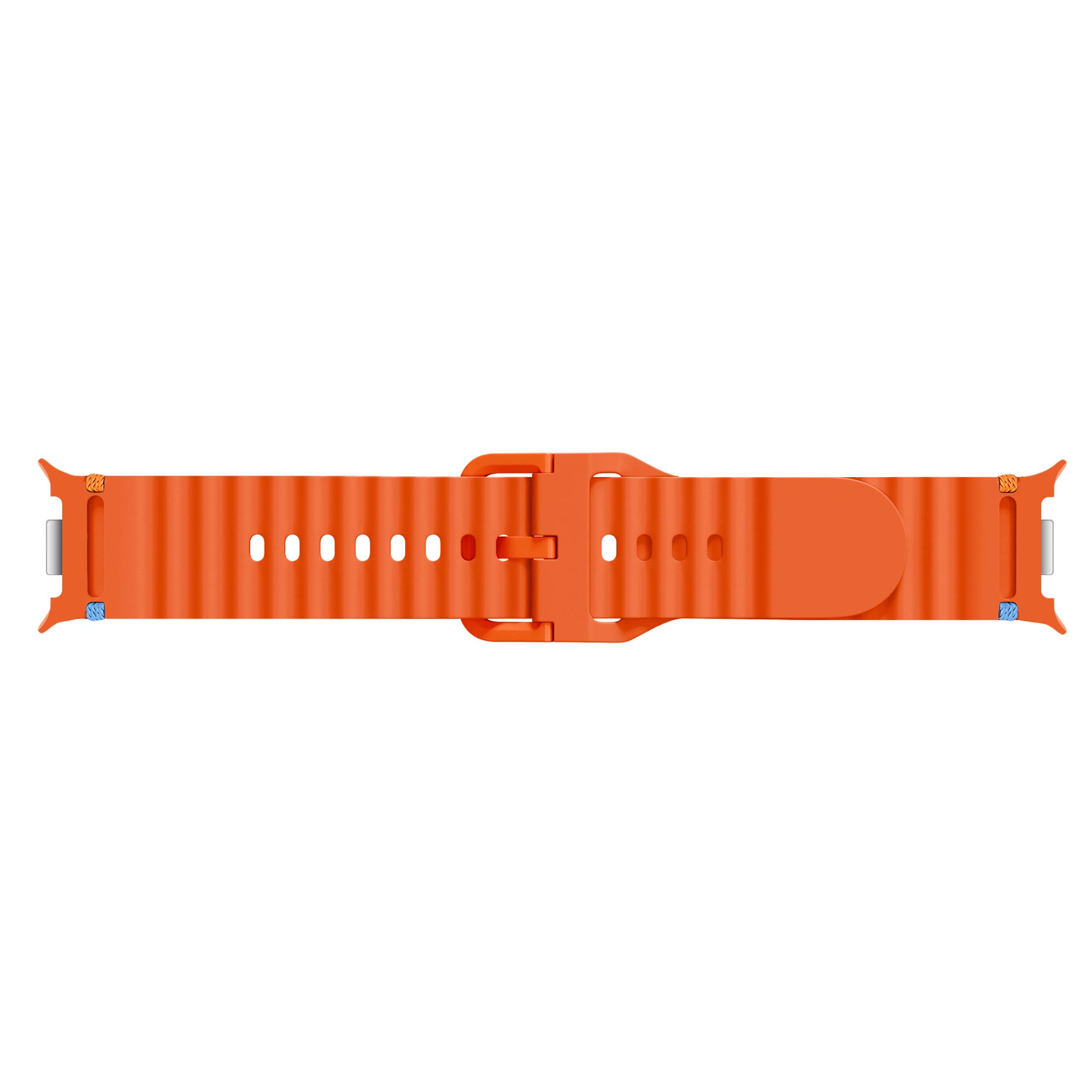 Bracelet silicone Wave Samsung Galaxy Watch 8 - 44mm (orange)