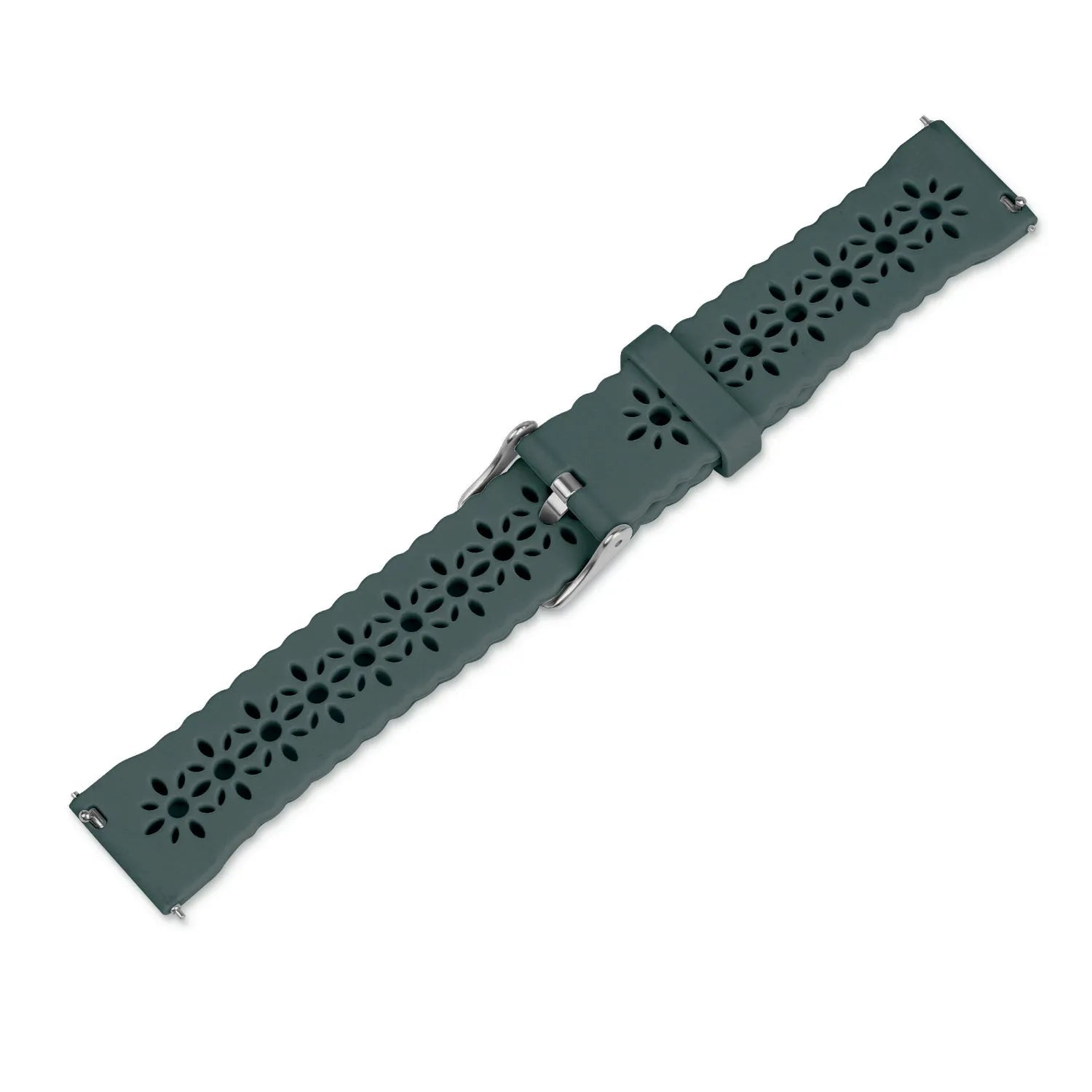 Bracelet de silicone avec relief Amazfit Bip U (Pro) (vert sapin)