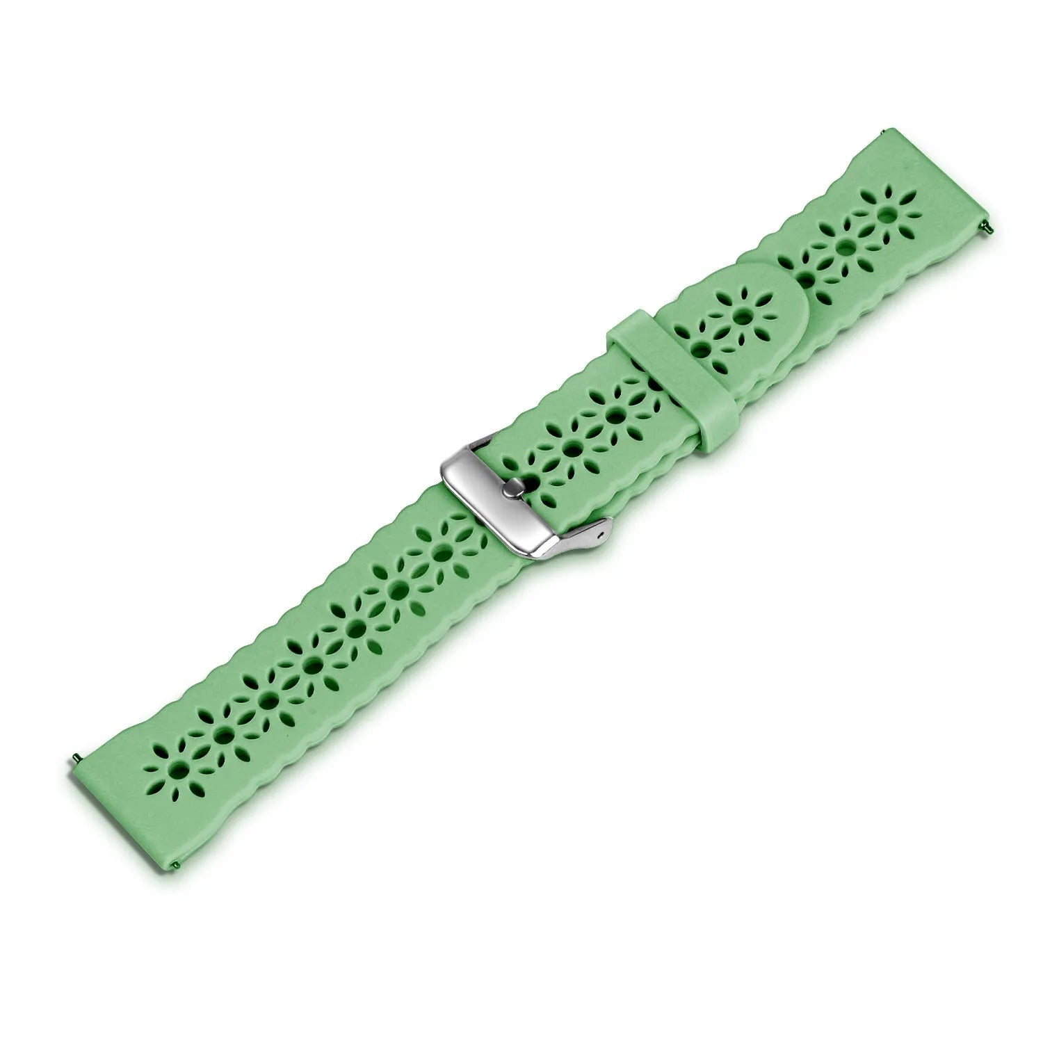 Bracelet de silicone avec relief Amazfit Active (vert)