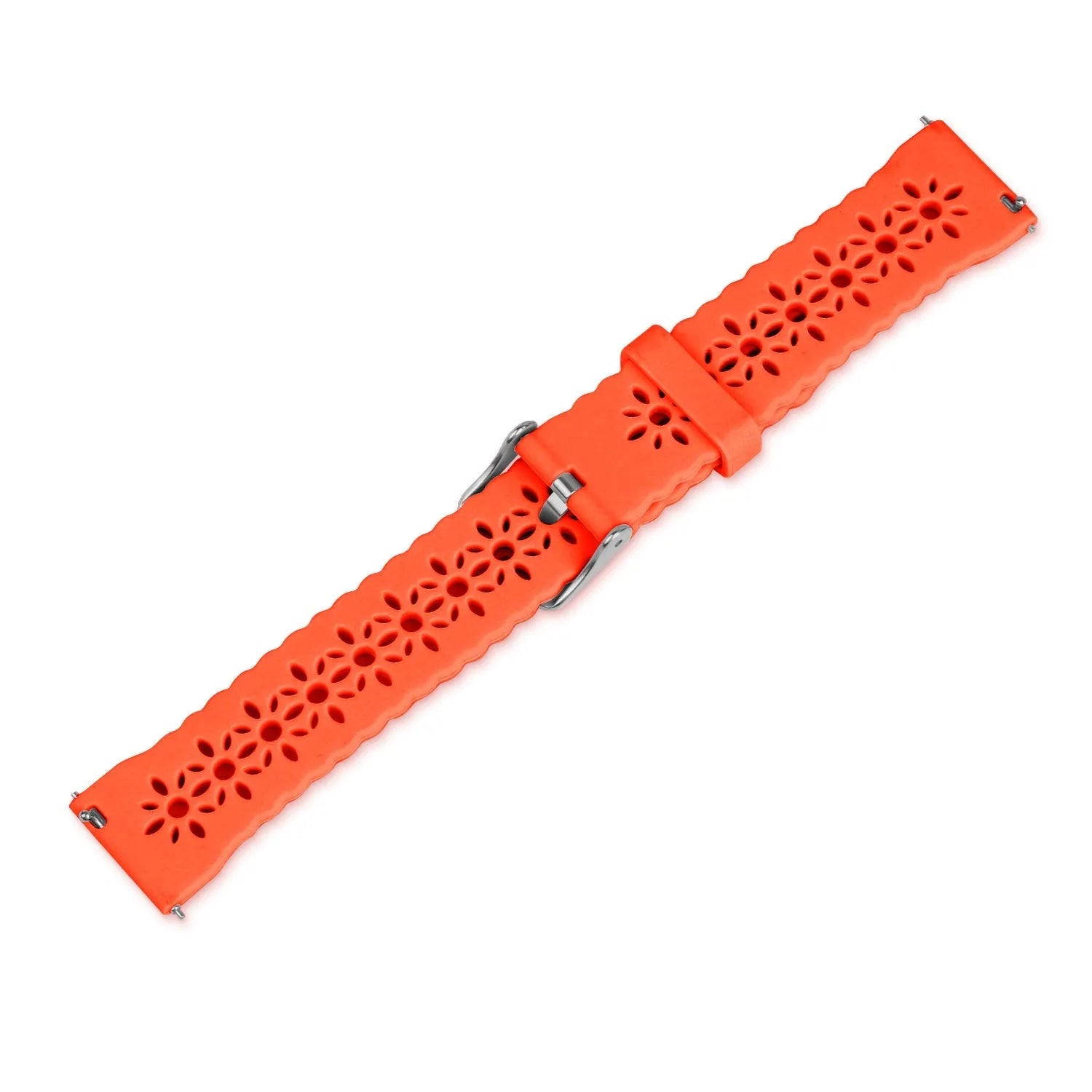 Amazfit Active Patterned Silicone Strap (Orange)