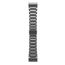 Bracelet titane magnétique Garmin Instinct 3 - 50mm (graphite)