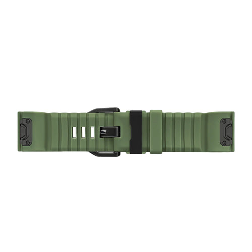Bracelet silicone trail Garmin Approach S70 - 47mm (verte foncé)