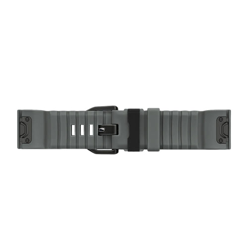 Bracelet silicone trail Garmin Approach S70 - 47mm (gris foncé)