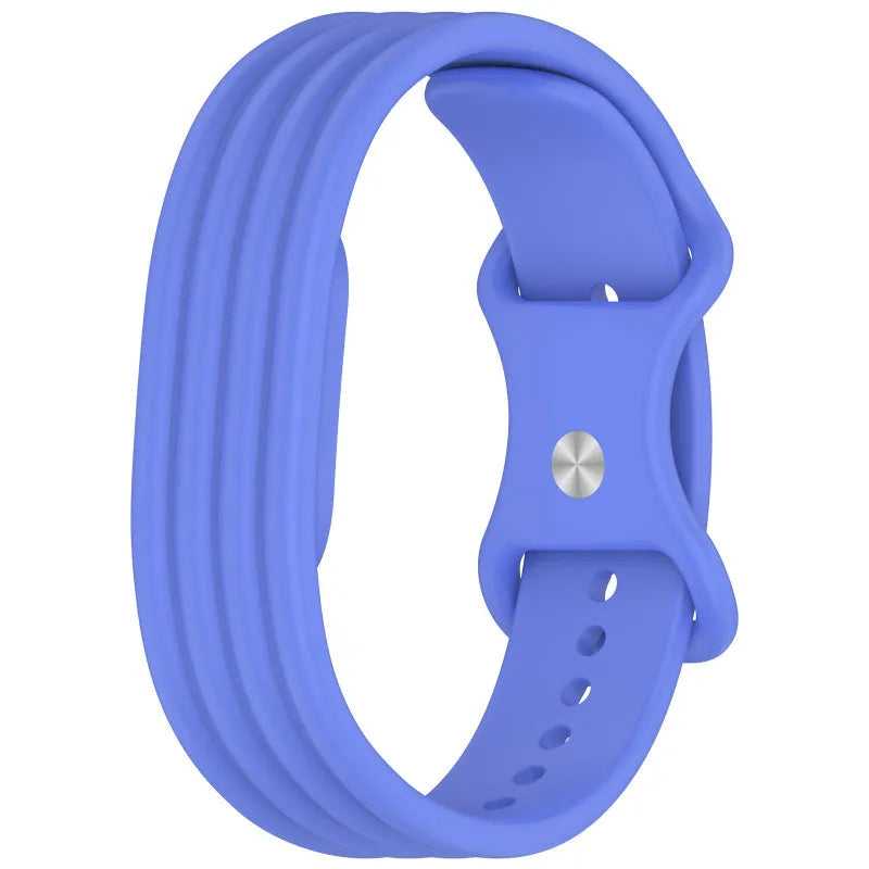 fitbit air silicone band lavender blue