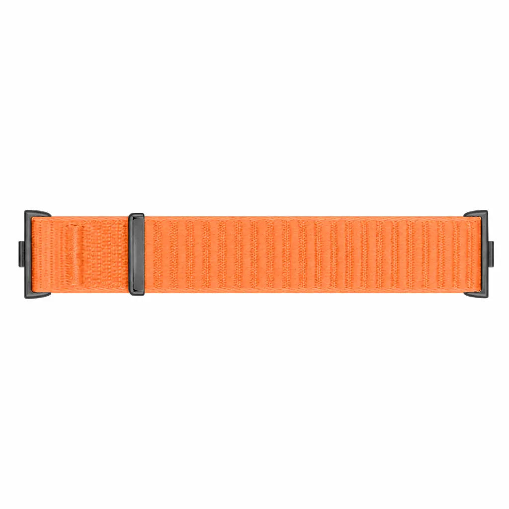 Bracelet nylon ondulé Xiaomi Smart Band 9 Pro (orange)