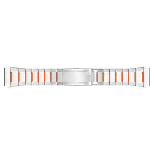 Bracelet acier hybride 'One Push' Polar Grit X Pro (titane/orange)