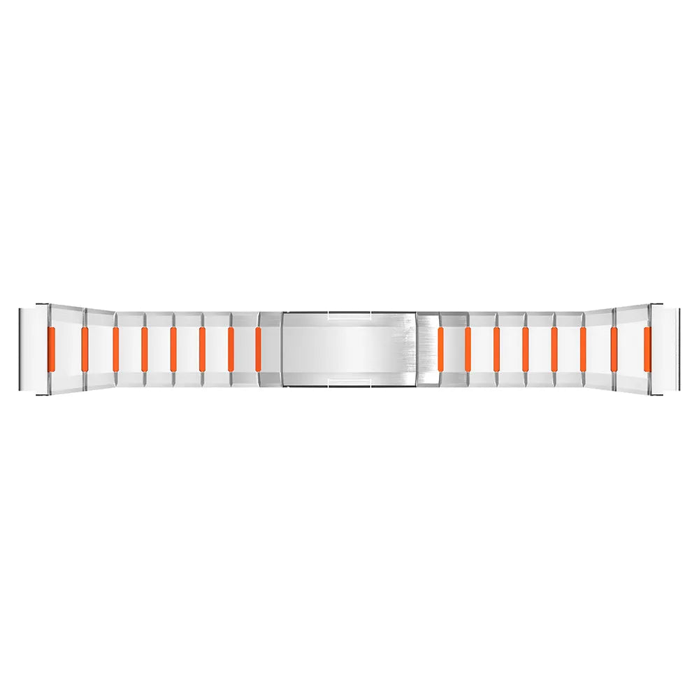 Bracelet acier hybride 'One Push' Polar Grit X Pro (titane/orange)