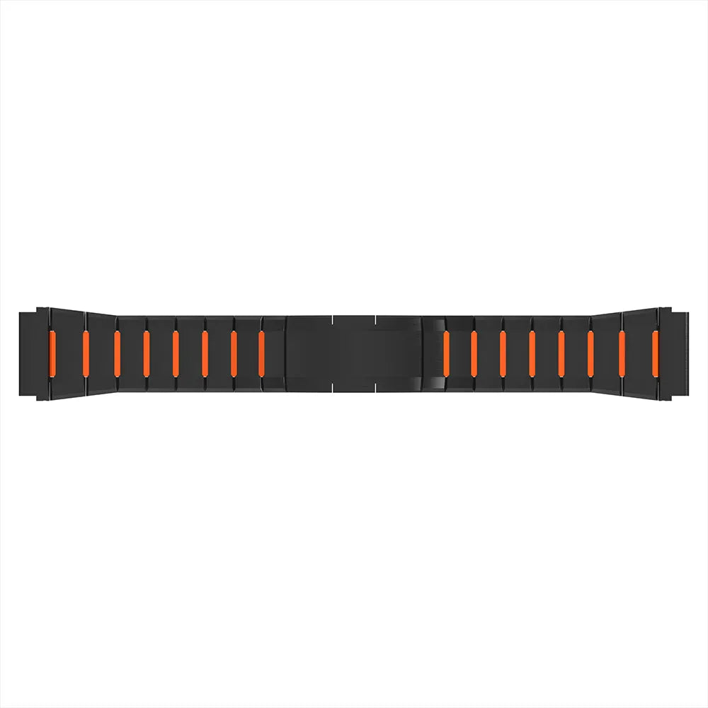 Bracelet acier hybride 'One Push' Polar Grit X Pro (noir/orange)