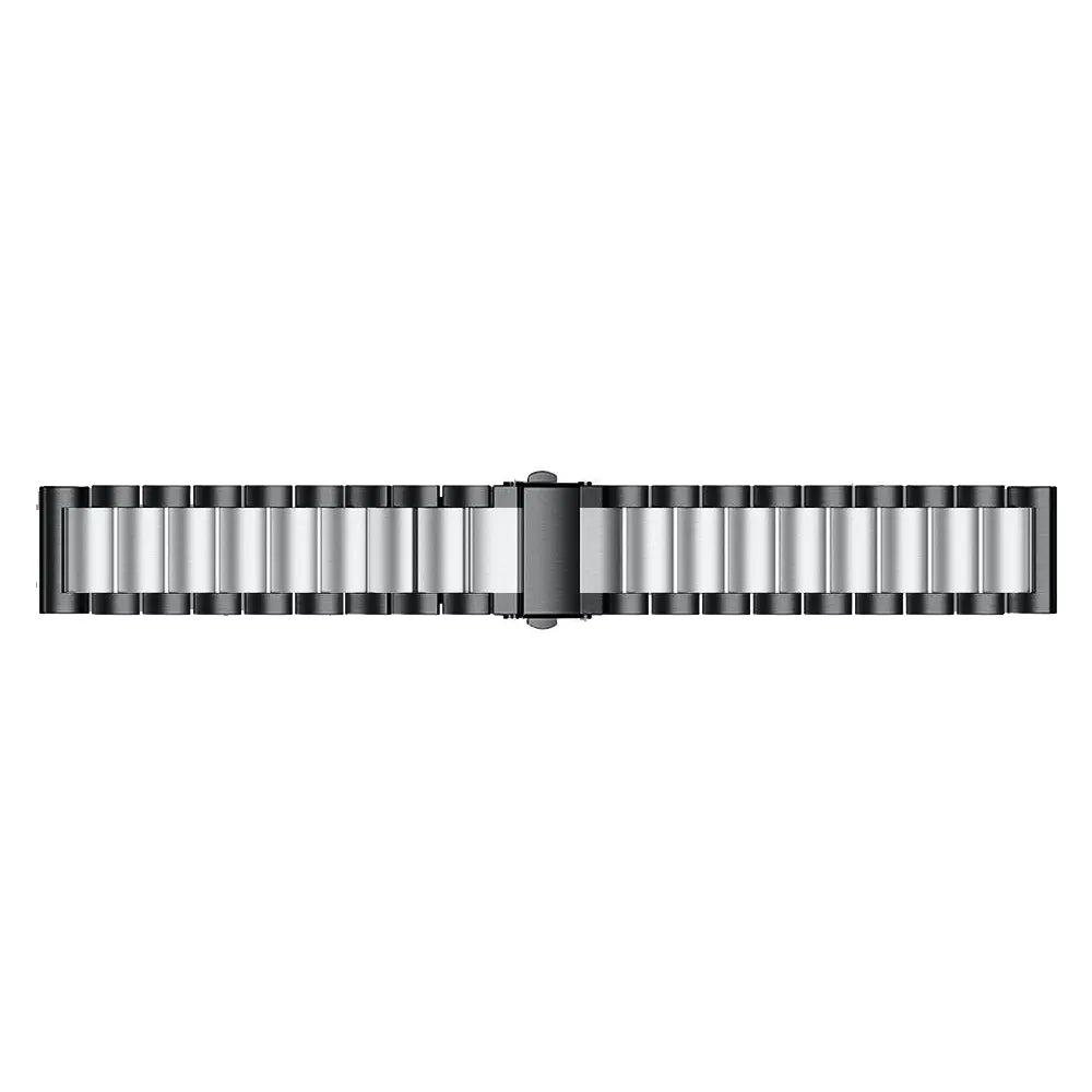 Bracelet acier Garmin Forerunner 70 (noir/argent)